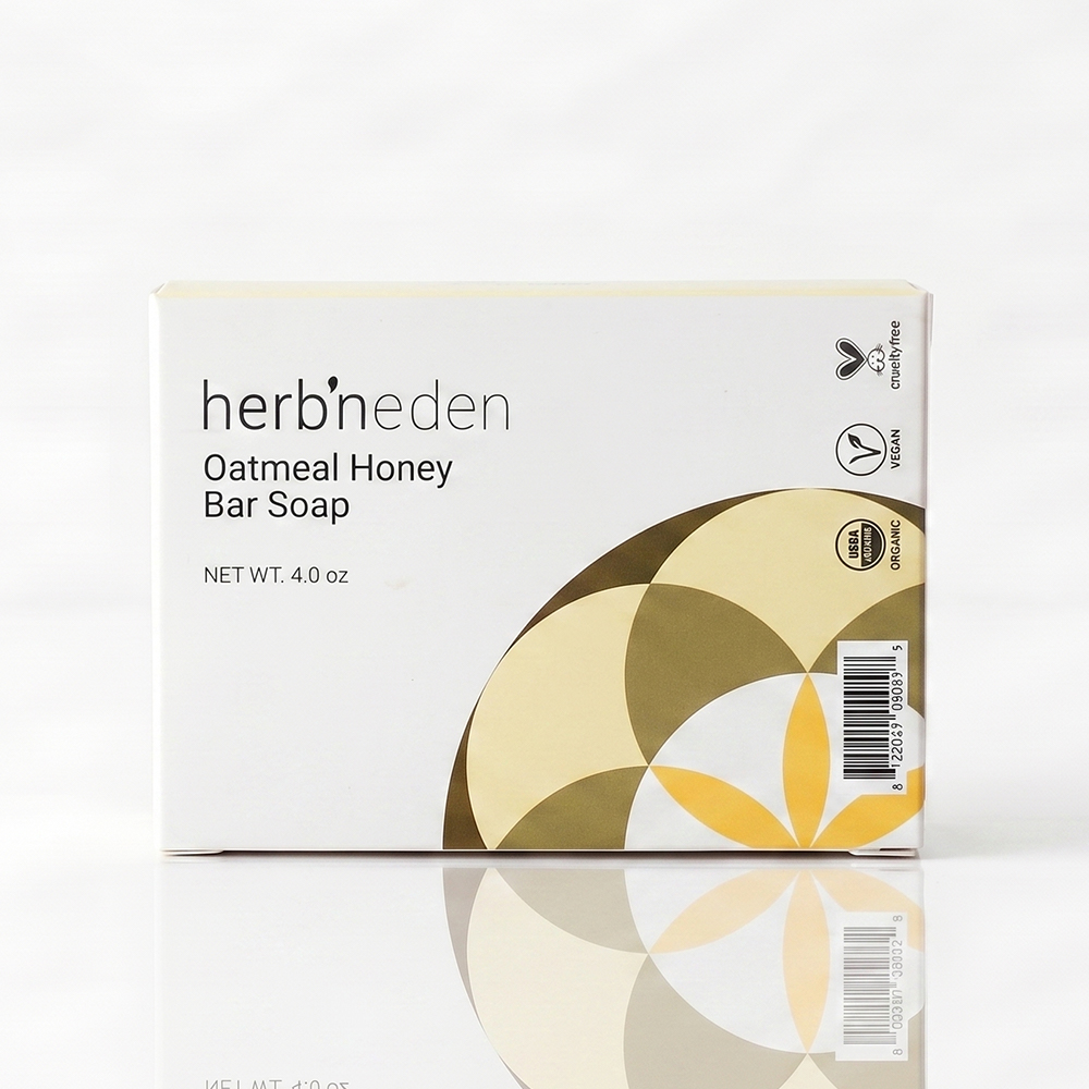 Herb N Eden Oatmeal Honey Bar Soap 4 oz